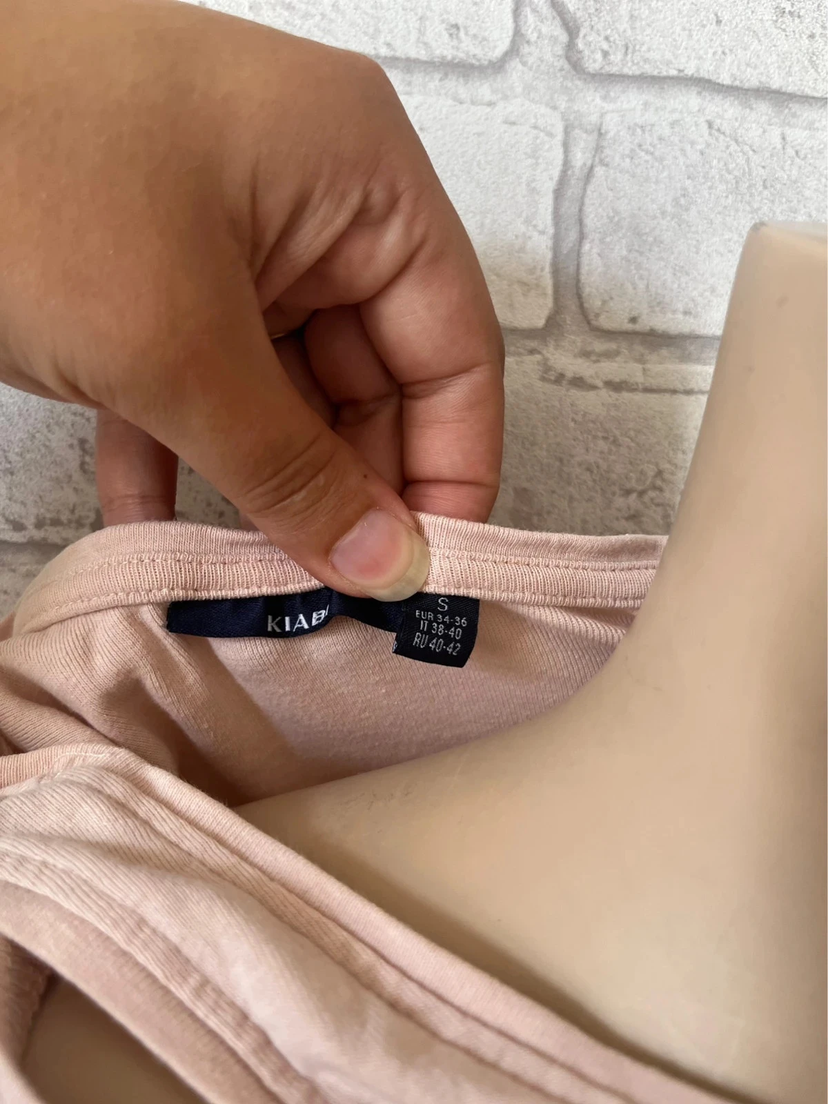 Beige tanktop KIABI – T36 – Zeer goede staat – photo 2